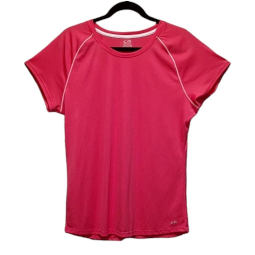 C9 by Champion Semi Fitted Hot Pink Women's Activewear Tee Shirt XL not XXL